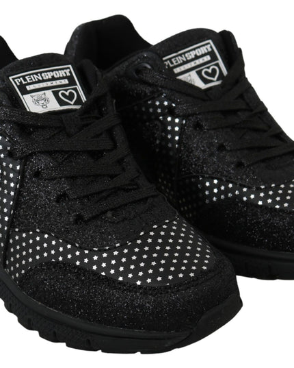 Philipp Plein Black Running Jasmines Sneakers Shoes