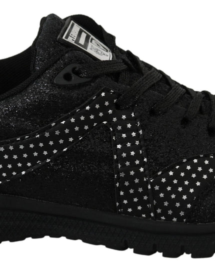 Philipp Plein Black Running Jasmines Sneakers Shoes