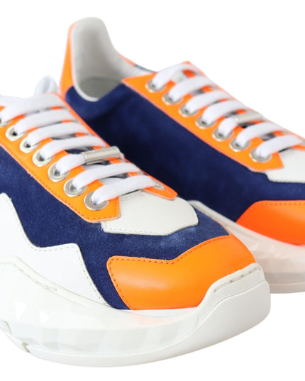 Jimmy Choo Electric Elegance Leather Mix Sneakers