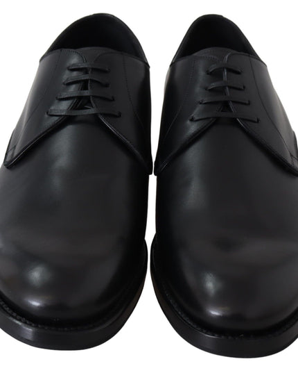 Dolce & Gabbana Black Leather SARTORIA Hand Made Shoes