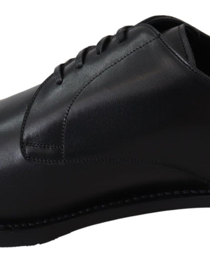 Dolce & Gabbana Black Leather SARTORIA Hand Made Shoes