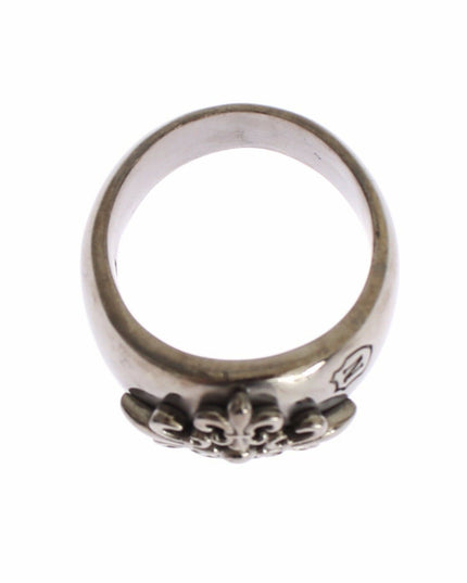 Nialaya Silver 925 Sterling Authentic  Crest Ring