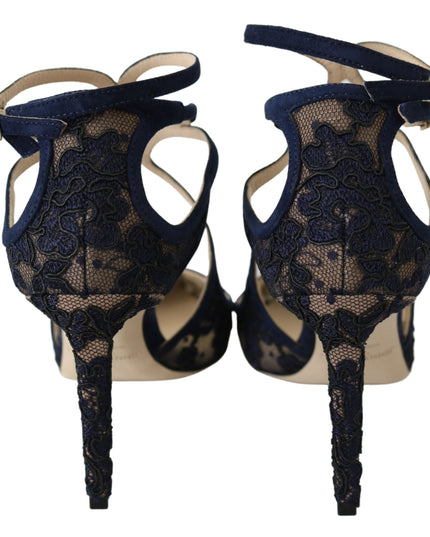 Jimmy Choo Navy Lancer Leather Pumps Elegance Unleashed