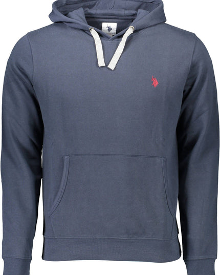 U.S. POLO ASSN. Blue Cotton Men Sweater