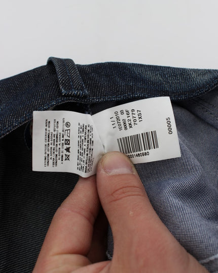 Acht Blue Cotton Regular Straight Fit Jeans