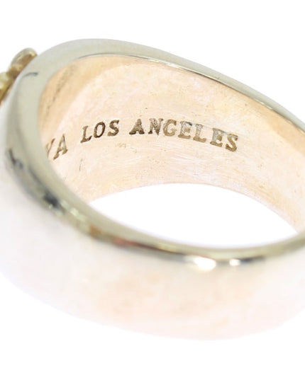 Nialaya Silver Crest 925 Sterling Ring