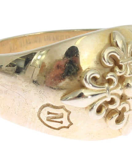 Nialaya Silver Crest 925 Sterling Ring