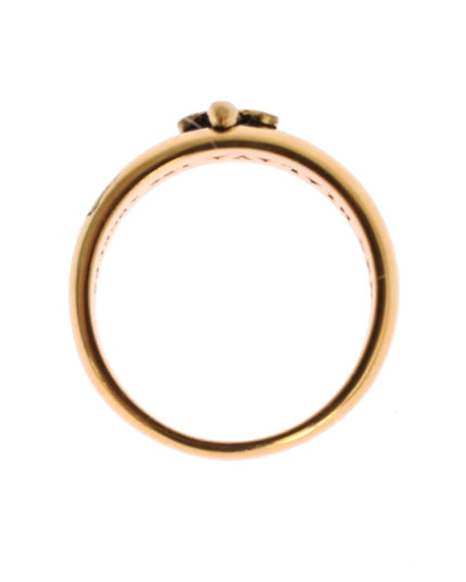 Nialaya Gold Plated 925 Silver Ring