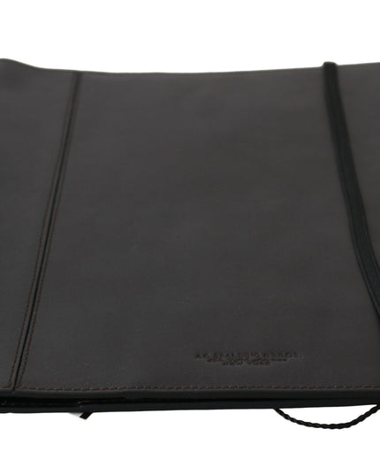 A.G. Spalding & Bros Black Leather Bifold Travel Holder Logo Wallet