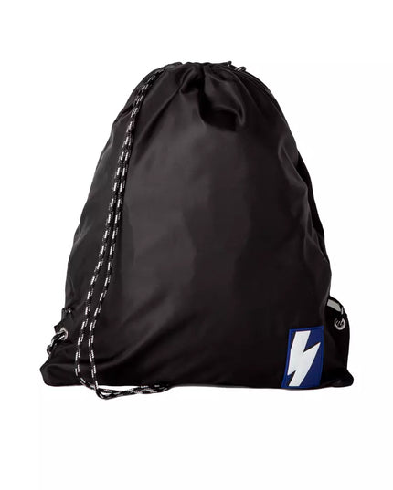Neil Barrett Black Nylon Men Backpack