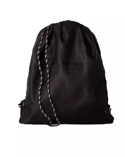 Neil Barrett Black Nylon Men Backpack
