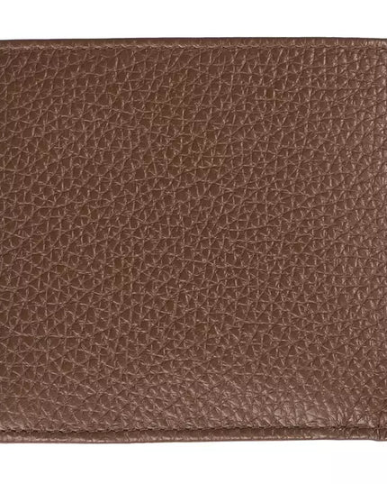 Trussardi Brown Leather Men Wallet