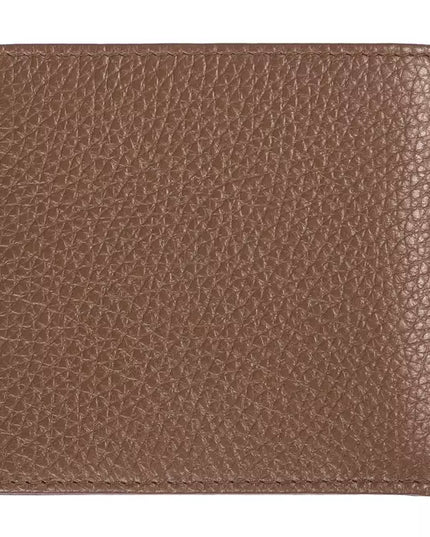 Trussardi Brown Leather Men Wallet