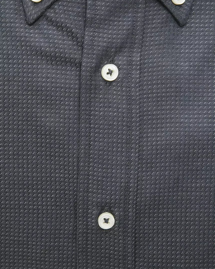 Robert Friedman Green Cotton Men Shirt