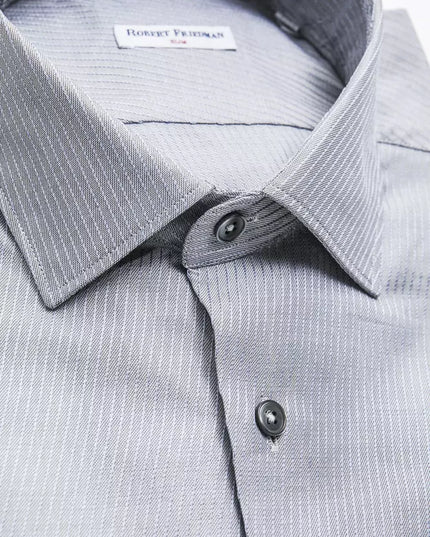 Robert Friedman Beige Cotton Men Shirt