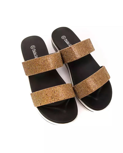 Péché Originel Beige Textile Women Sandal