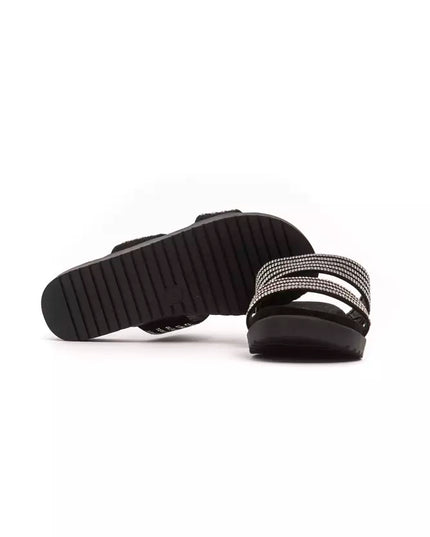 Péché Originel Silver Textile Women Sandal