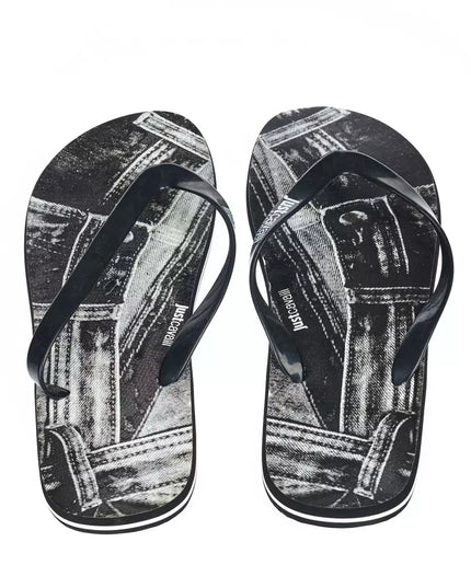 Just Cavalli Black EVA Men Sandal