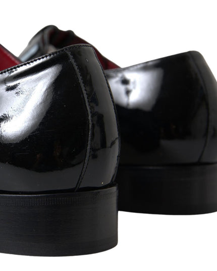 Dolce & Gabbana Black Patent Leather Formal Shoes