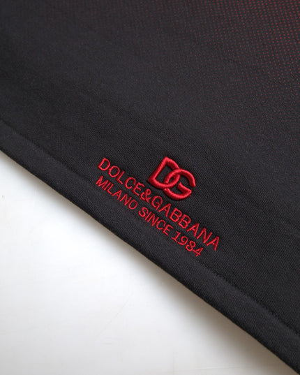 Dolce & Gabbana Red Leopard Cotton Sleeveless Tank T-shirt