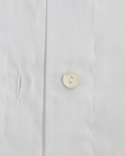 John Galliano White Cotton Shirt Top