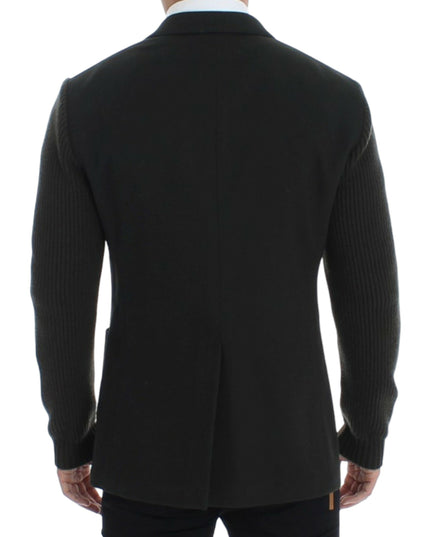Dolce & Gabbana Green cashmere two button blazer