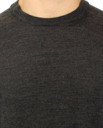 Costume National Gray crewneck pullover sweater