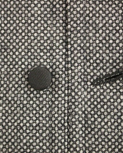 Dolce & Gabbana Gray Cotton Blend Logo Vest Gilet Weste