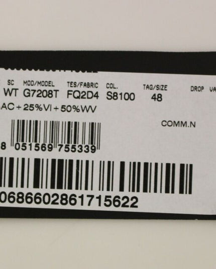 Dolce & Gabbana Gray Wool Blend Vest Gilet Weste