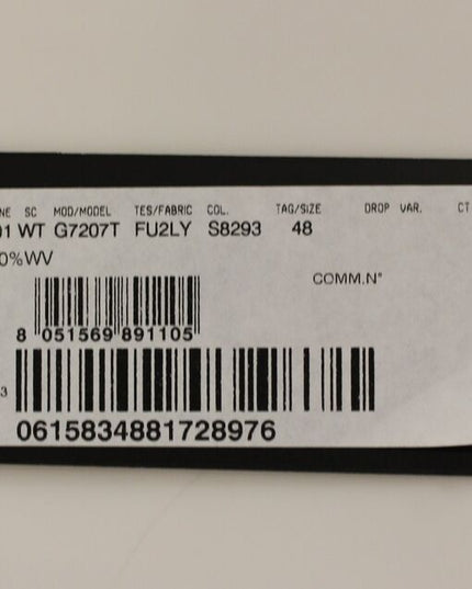 Dolce & Gabbana Gray Wool Formal Dress Vest Gilet Weste