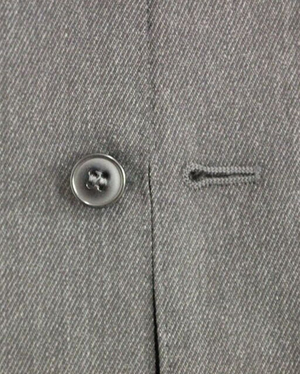 Dolce & Gabbana Gray Wool Formal Dress Vest Gilet Weste