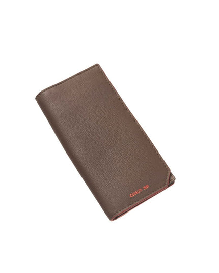 Cerruti 1881 Brown Calfskin Men Wallet