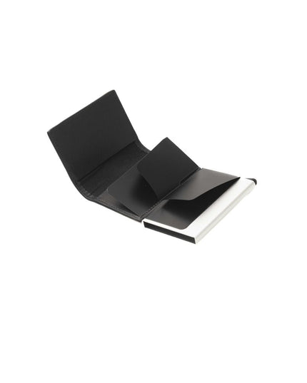 Cerruti 1881 Black Calfskin Men Wallet