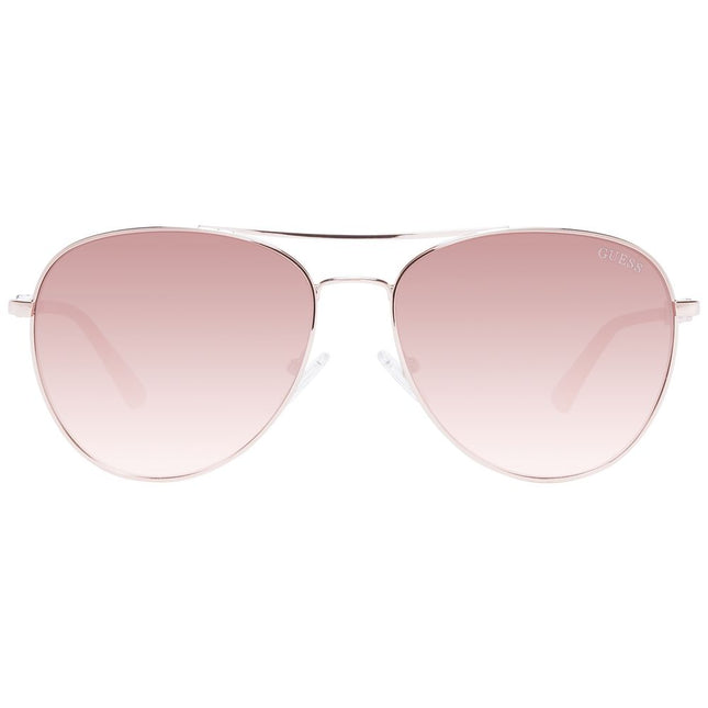Guess Rose Gold Metal Sunglasses