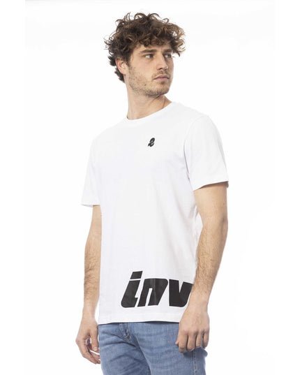 Invicta White Cotton Men T-Shirt