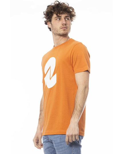 Invicta Orange Cotton Men T-Shirt