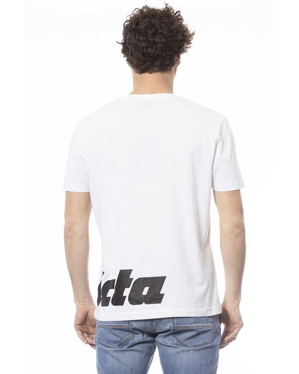 Invicta White Cotton Men T-Shirt