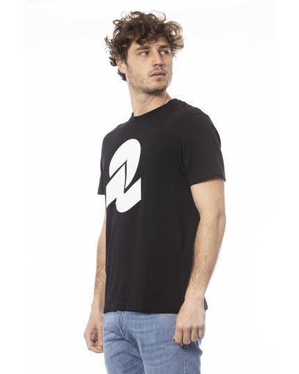 Invicta Black Cotton Men T-Shirt
