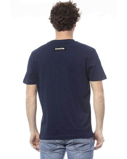 Invicta Blue Cotton Men T-Shirt