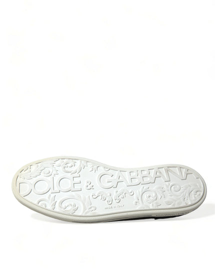 Dolce & Gabbana Blue Suede Caiman Men Loafers Slippers Shoes