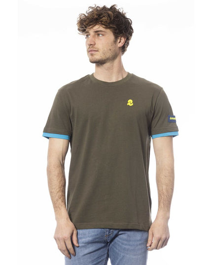 Invicta Green Cotton Men T-Shirt