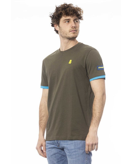 Invicta Green Cotton Men T-Shirt