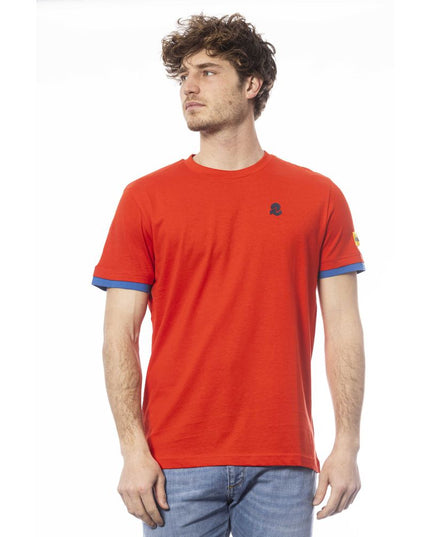 Invicta Red Cotton Men T-Shirt