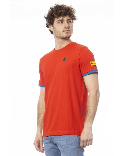 Invicta Red Cotton Men T-Shirt