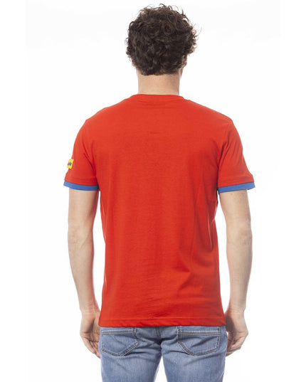 Invicta Red Cotton Men T-Shirt