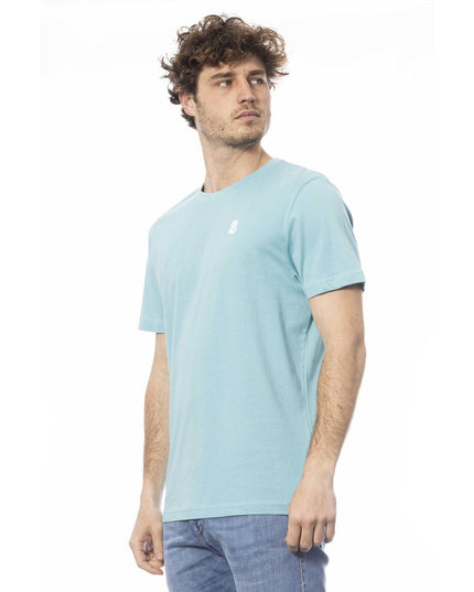 Invicta Light Blue Cotton Men T-Shirt