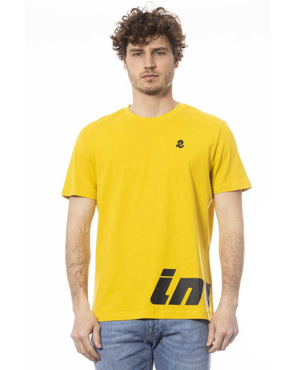 Invicta Yellow Cotton Men T-Shirt
