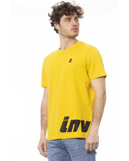 Invicta Yellow Cotton Men T-Shirt