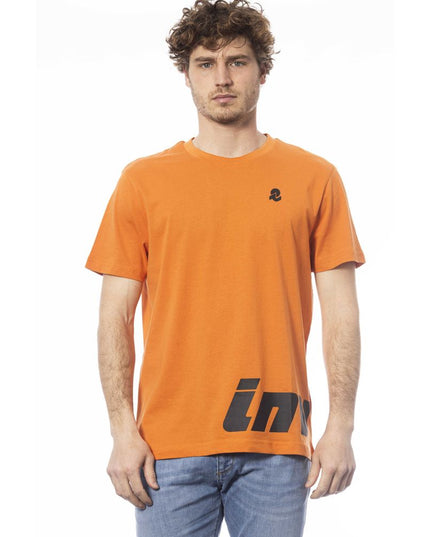 Invicta Orange Cotton Men T-Shirt
