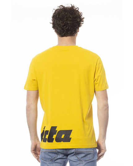 Invicta Yellow Cotton Men T-Shirt